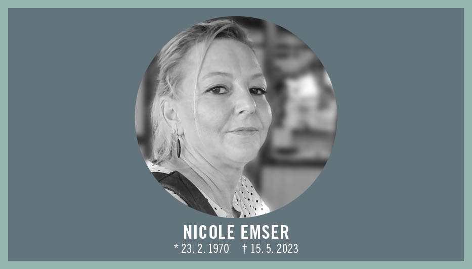 Nachruf auf Nicole Emser – Cappuccino mit Zimt
